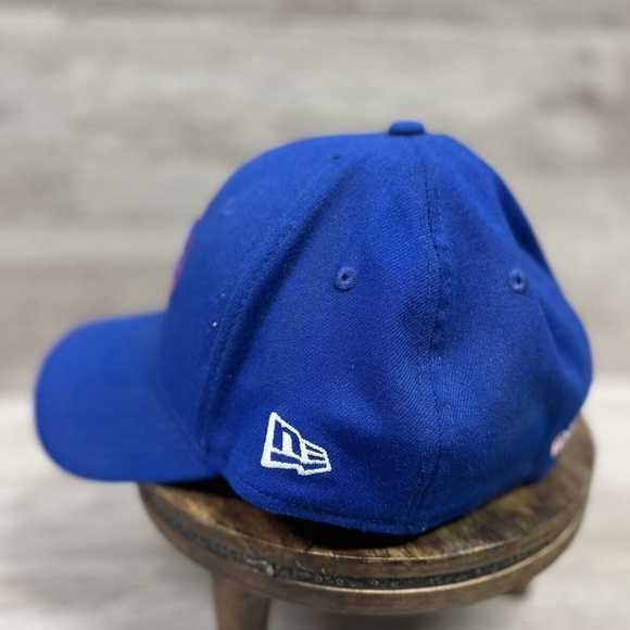 New Era 39thirty Chicago Cubs Alt Logo Blue Hat Cap Flexfit MLB Authentics M/L - Picture 5 of 12